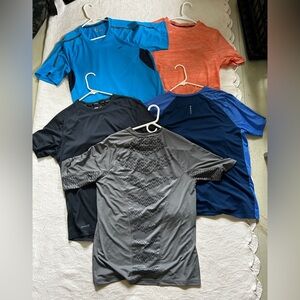Men's Russell Training Fit Golf shirts - excellent - lot of 5 - size Large